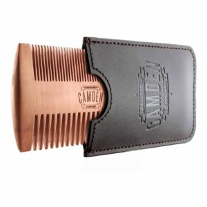Peine de madera para barba